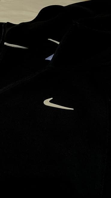 парные одежда: Толстовка с капюшоном Nike NOCTA, цвет синий - Коллекция NOCTA — 3