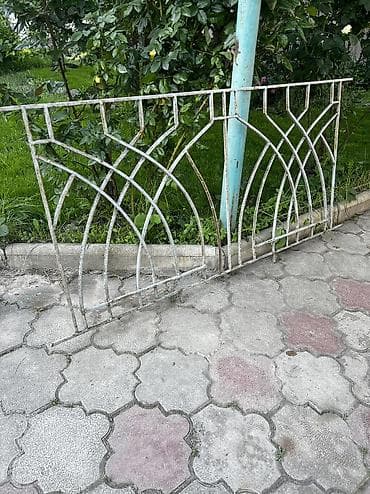 сетка оцинкованая: Секционный металлический бордюр/ограждение для клумб и газона. - — 3