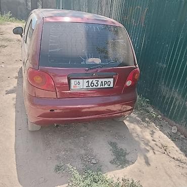 мото для путешествий: Daewoo Matiz: 2008 г., 0.8 л, Механика, Бензин, Хэтчбэк — 1