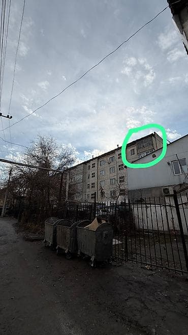 продажа квартир токмак: 1 комната, 40 м², 105 серия, 5 этаж, Старый ремонт — 2