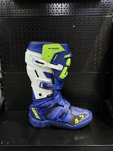 кожаные ботасы: Ботинки для бездорожья LEATT 4.5FlexLock для взрослых, снаряжение для — 3