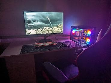 aoc 24: Компьютер, ядер - 10, ОЗУ 16 ГБ, Игровой, Б/у, Intel Core i5, AMD Radeon RX 6700 XT, NVMe — 1