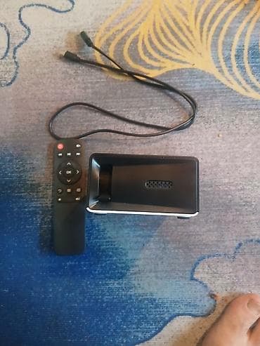 презентор: Мини-проектор с пультом ДУ и кабелем Компактный LED‑проектор в — 2