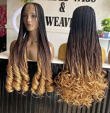 этно косы: Аксессуар для волос, Парик, Женские, Новый — 1