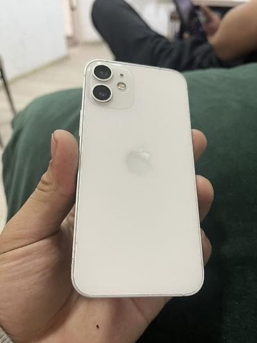 pixel 6a: IPhone 12 mini, Б/у, 64 ГБ, Белый, Чехол, 72 % — 4