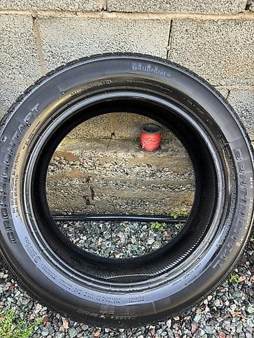 сл9 сл7: Шины 235 / 55 / R 19, Всесезонная, Б/у, Комплект, Внедорожные (АТ/МТ), Таиланд, Continental — 3