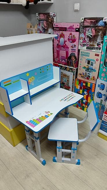 Парты детские 3-8 лет . В коробке. Магазин wunderkind (остановка