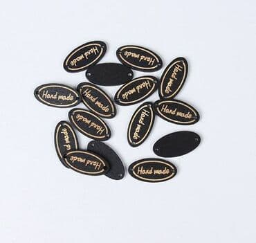 сумка в радом: Бирки, пуговицы для рукоделия HAND MADE деревянные 27мм, овальные — 4