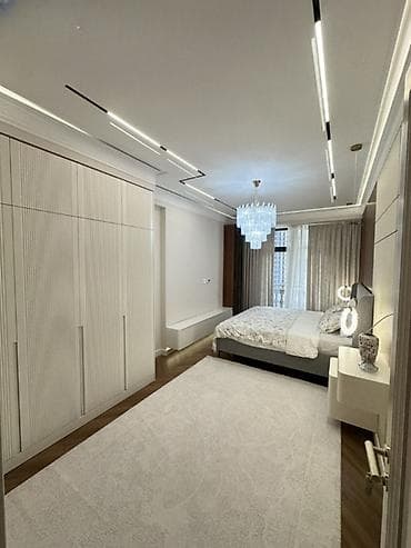 open space: 3 комнаты, 116 м², Асанбай мкр Элитка, 14 этаж, Дизайнерский ремонт — 2