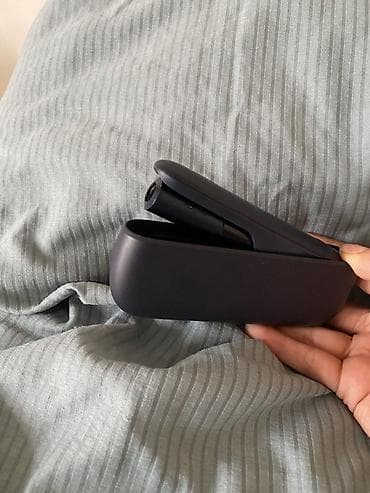 электронный айкос: Чехол/контейнер для IQOS (зарядный док-станция-«карман») темно‑синего — 4