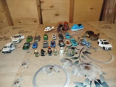 rey ben: Набор игрушек для мальчиков: мини‑фигурки и машинки Состав: - 8 — 3