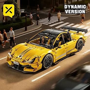 оюнчуктар: Конструктор "Спортивная машина MI" 2143 деталей Масштаб 1:10 — 2