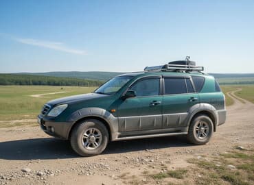 продаю в связи с переездом: Ssangyong Rexton: 2003 г., 3.2 л, Автомат, Бензин, Жол тандабас — 1