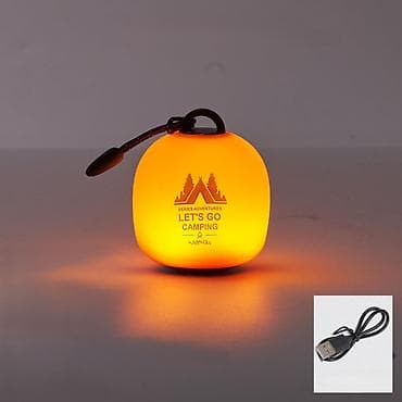Компактный кемпинговый светильник-брелок WeHike “Let’s Go Camping”. - — 1