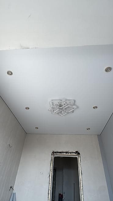 Кровля крыши: Натяжной потолок Глянцевое, Матовое, 3D потолки Гарантия, Бесплатная консультация, Бесплатный замер — 6
