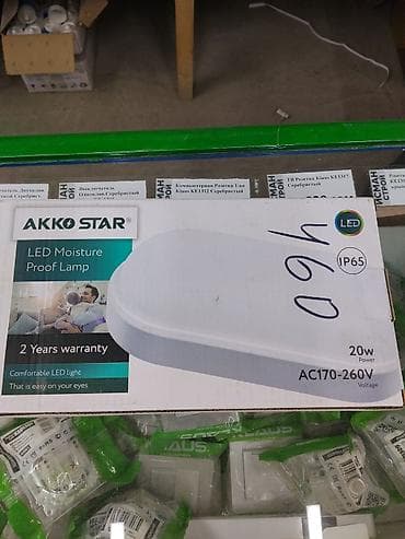 led matrix panel: Светодиодный влагозащищенный светильник AKKO STAR - Тип: LED Moisture — 1