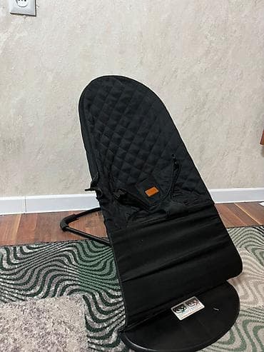 argus air: Детский шезлонг, Качалка, Другой материал, цвет - Черный — 1