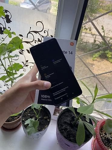 huawei freeclip 2: Redmi, Redmi Note 14, Б/у, 256 ГБ, цвет - Черный, 2 SIM — 4