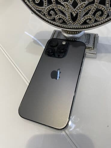 айфон адаптер: IPhone 14 Pro, Б/у, 256 ГБ, Black Titanium, Защитное стекло, Чехол, 81 % — 1