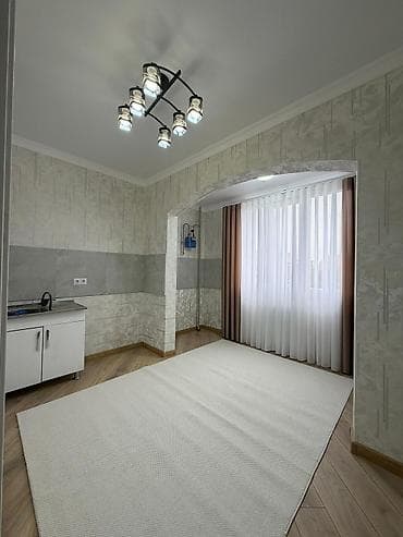 sky: 1 комната, 45 м², Киргизия 1 108 серия, 2 этаж, Евроремонт — 10