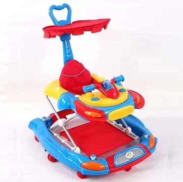 аксессуары для колясок: Детские ходунки Babywalker, модель 612 - Тип: многофункциональные — 16