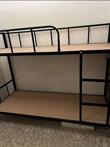 Лак жана боёк материалдары: Эки кишилик керебет, Колдонулган, Каркассыз матрас, узуну - 190 см — 3