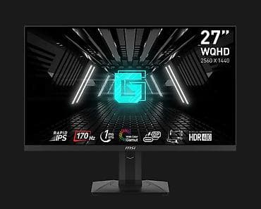 Монитор, MSI, Б/у, QLED, 26" - 27"