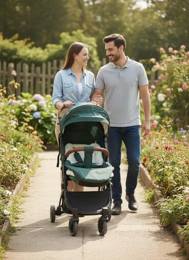 коляски для новорожденных: Коляска, Б/у — 1