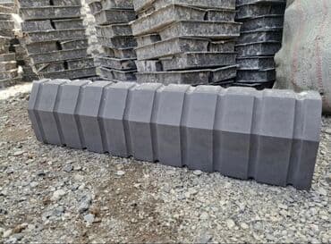 брусчатка бишкек дом брусчатки'' тротуарная плитка бордюры бишкек: Бордюр, Гарантия, Бесплатный выезд — 17