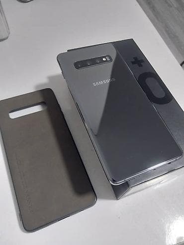 матовая пленка на телефон: Samsung Galaxy S10 Plus, Б/у, 512 ГБ, цвет - Серый — 1