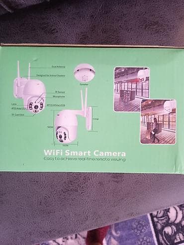 starlight: Уличная поворотная IP‑камера SUNQAR G‑40 (4G/Wi‑Fi), 4 Мп, Starlight — 4