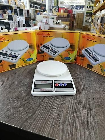 Электронные кухонные весы SF-400 - Диапазон взвешивания: до 10 кг - lalafo.kg да Электронные кухонные весы SF-400 - Диапазон взвешивания: до 10 кг -