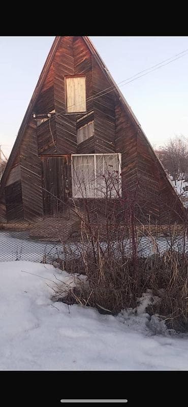 Деревянный дом-шалаш (A-frame) - Конструкция: кирпичный дом