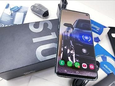 1440: Samsung Galaxy S10, Б/у, 128 ГБ, цвет - Черный, 1 SIM, 2 SIM — 3