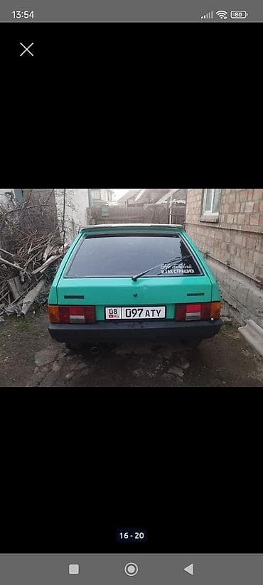 вас 2109: ВАЗ (ЛАДА) 2109: 1988 г., 1.3 л, Механика, Бензин, Хэтчбэк — 3