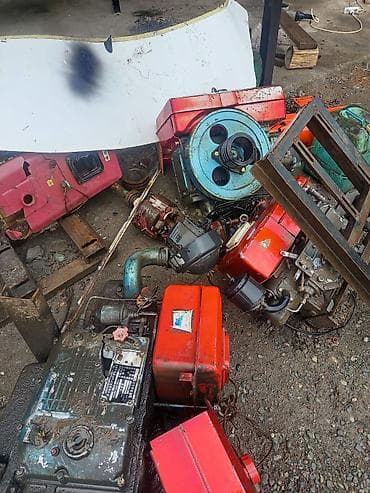 Дизельные и бензиновые одноцилиндровые двигатели малой/средней