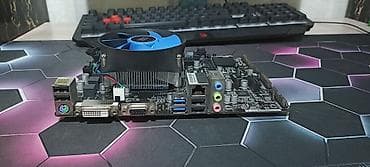 комплект материнка: Материнская плата ASRock H81M‑DGS (rev. G/A 2.01) с установленным — 2