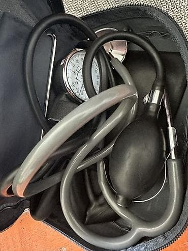 Механический тонометр с фонендоскопом в чехле - Классическая — 2