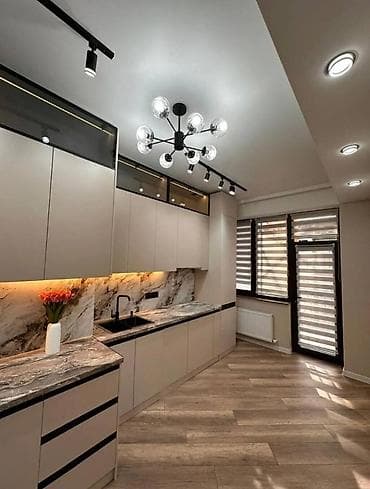 3 комнаты, 97 м², Асанбай мкр 12 этаж, Дизайнерский ремонт — 10