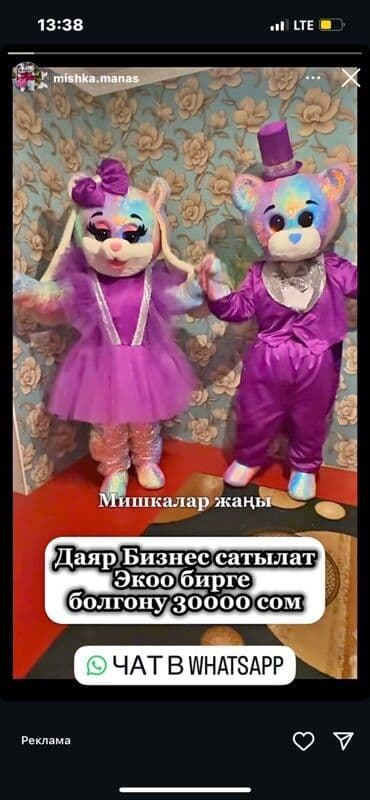 аренда снаряжения для похода бишкек: Ростовая кукла, Новогодний герой — 1