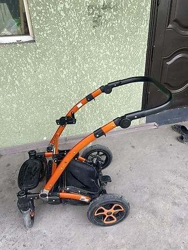 Коляскалар: Детская коляска люлька Inspire Eco, цвет оранжево‑коричневый — 6