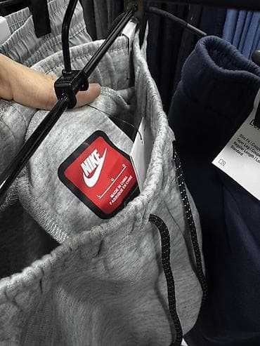 Шорты: Мужские шорты, M, L, XL, Nike, Новый, цвет - Серый, Самовывоз — 3