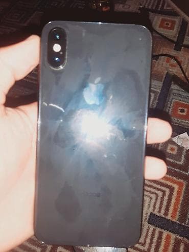 netta u: IPhone Xs, 64 ГБ, Space Gray, Защитное стекло, 76 % — 2