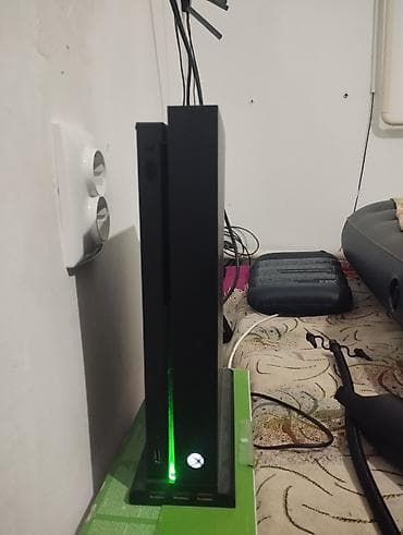 xbox wireless controller: Xbox One X, игровая консоль в черном цвете. память на 1тб В — 1
