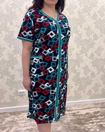 домашние халаты больших размеров: Халат, Хлопок, Турция, XS, S, M — 8