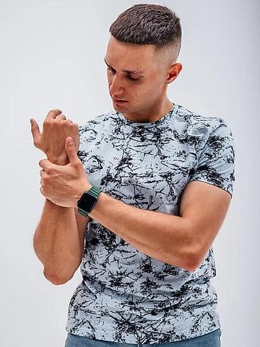 mf doom: Футболки оптом Мужская футболка с абстрактным принтом (унисекс) — 5