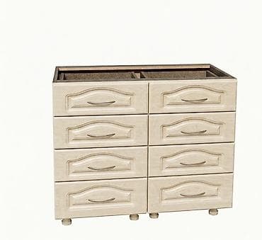 solutions upper: Шкафчики с выдвижными ящиками - два шкафа по 40 см с + столешница — 1