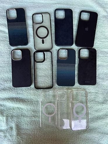poko m5: IPhone 15 Pro Max, Б/у, 256 ГБ, Space Gray, Коробка, 87 % — 3