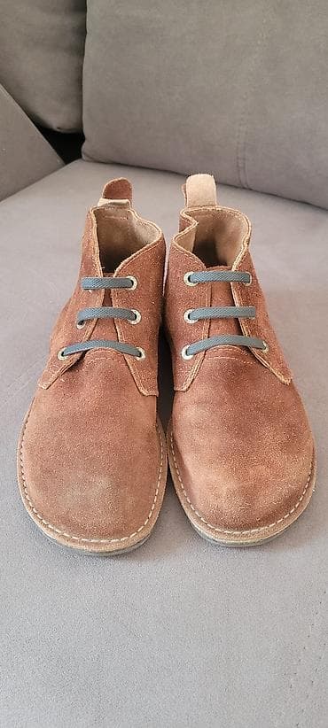 кожаные ботинки мужские: Замшевые ботинки дезерты (chukka) - Материал верха: натуральная — 2