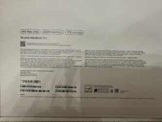 jordan retro 4: Ноутбук, Apple, Apple M4 Max — 4